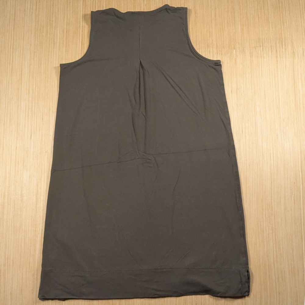 J Jill Wearever Tank Dress Stretchy Minamilist Brown Casual Women's Small Petite - Picture 3 of 6